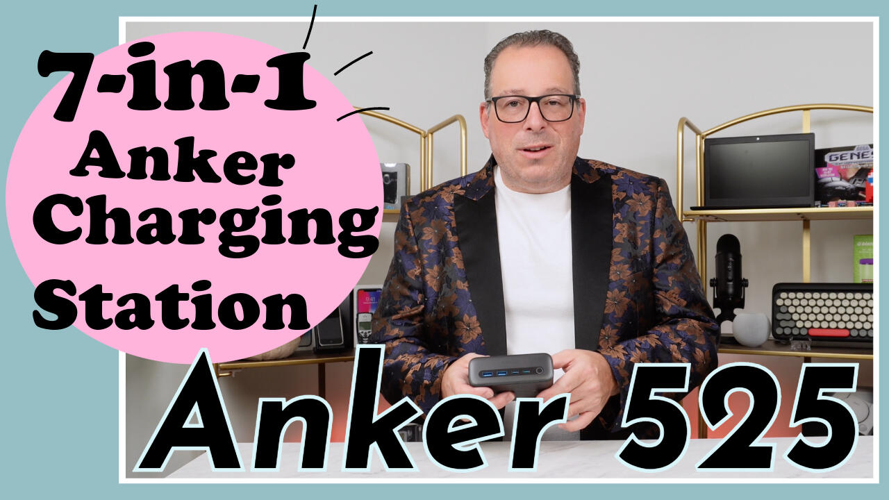 Video Review by Jon Cohen of the Anker 525 7-in-1 Charging Station